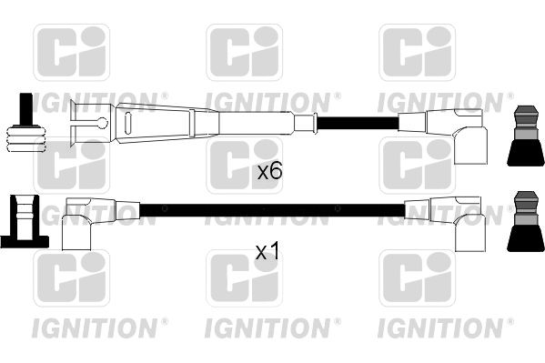 QUINTON HAZELL Süütesüsteemikomplekt XC1019